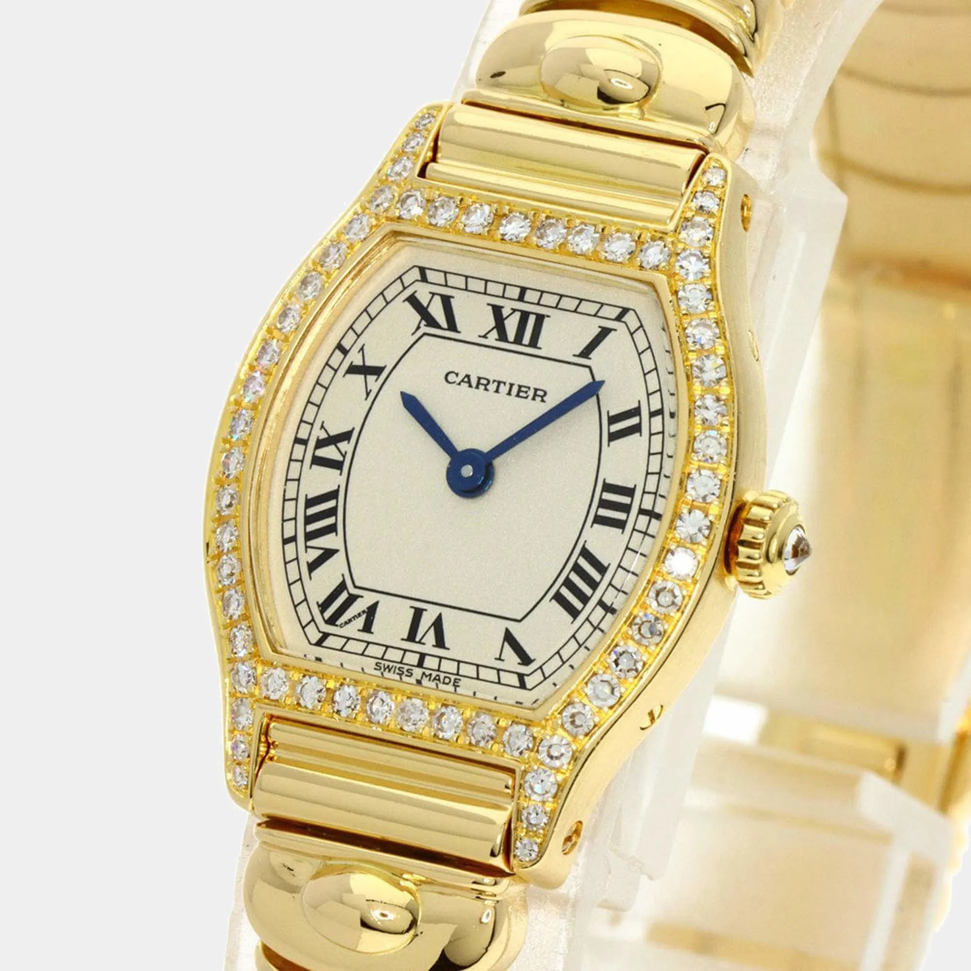 Cartier Tortue 20.5mm Yellow gold and 18k yellow gold 2