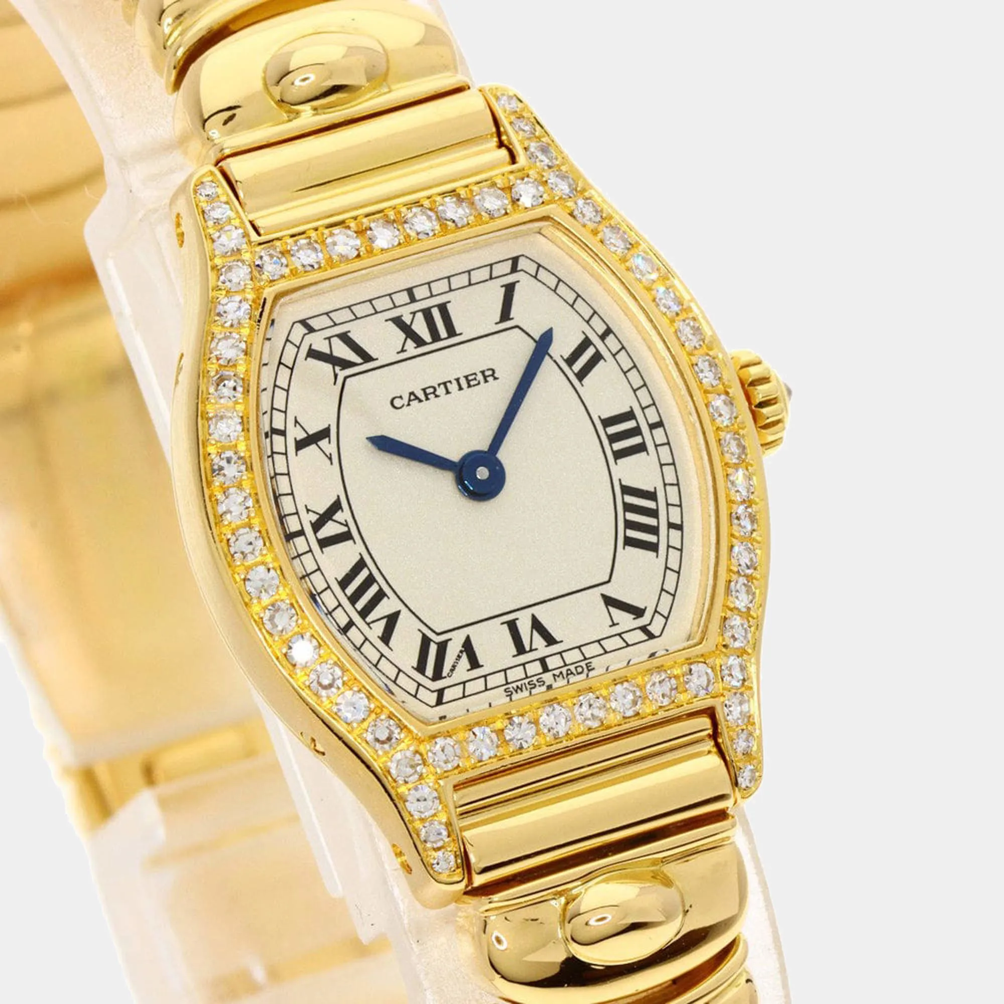 Cartier Tortue 20.5mm Yellow gold and 18k yellow gold 3