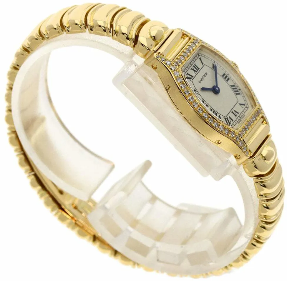 Cartier Tortue 20.5mm Yellow gold and 18k yellow gold 4