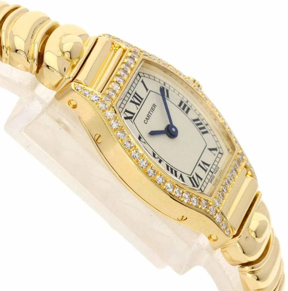 Cartier Tortue 20.5mm Yellow gold and 18k yellow gold 5