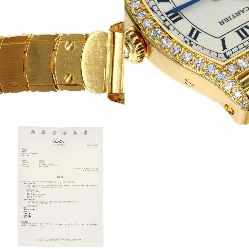 Cartier Tortue 20.5mm Yellow gold and 18k yellow gold 9