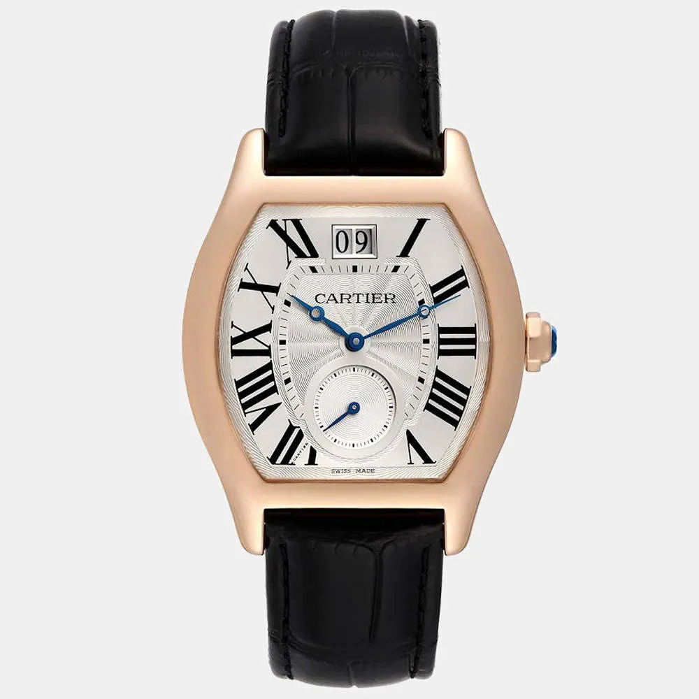 Cartier Tortue W1556234 38mm Rose gold and 18k rose gold