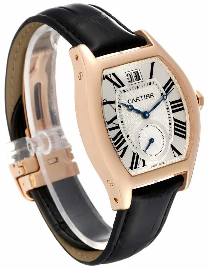 Cartier Tortue W1556234 38mm Rose gold and 18k rose gold Flinqué 6