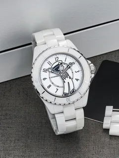 Chanel Mademoiselle H7481 Ceramic White