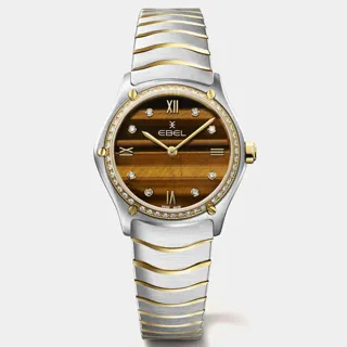 Ebel Sport Classic 916400 Yellow gold and Stainless steel Brown