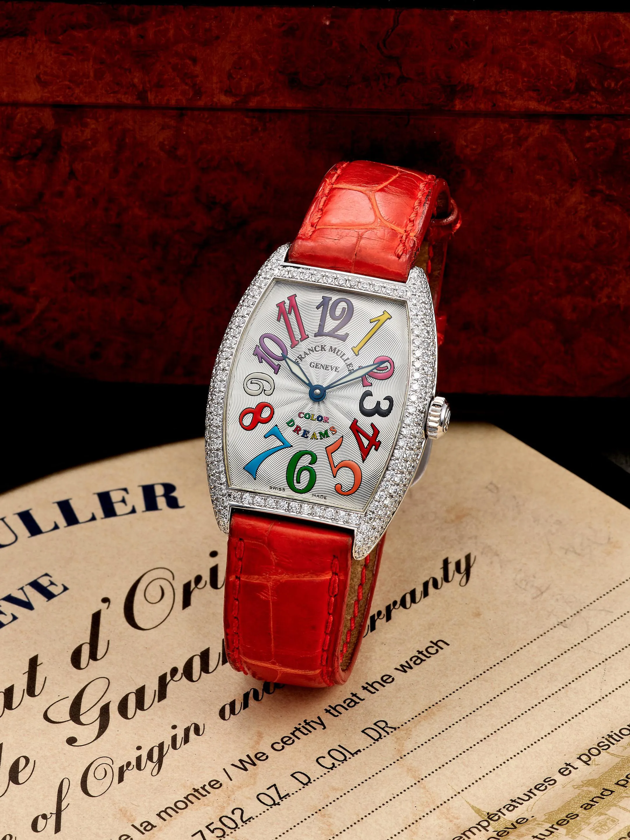 Franck Muller Cintree Curvex Color Dreams 7502QZCOLDRM