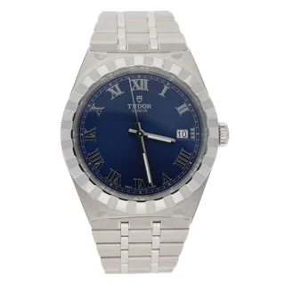 Tudor Royal 28500 Stainless steel Blue