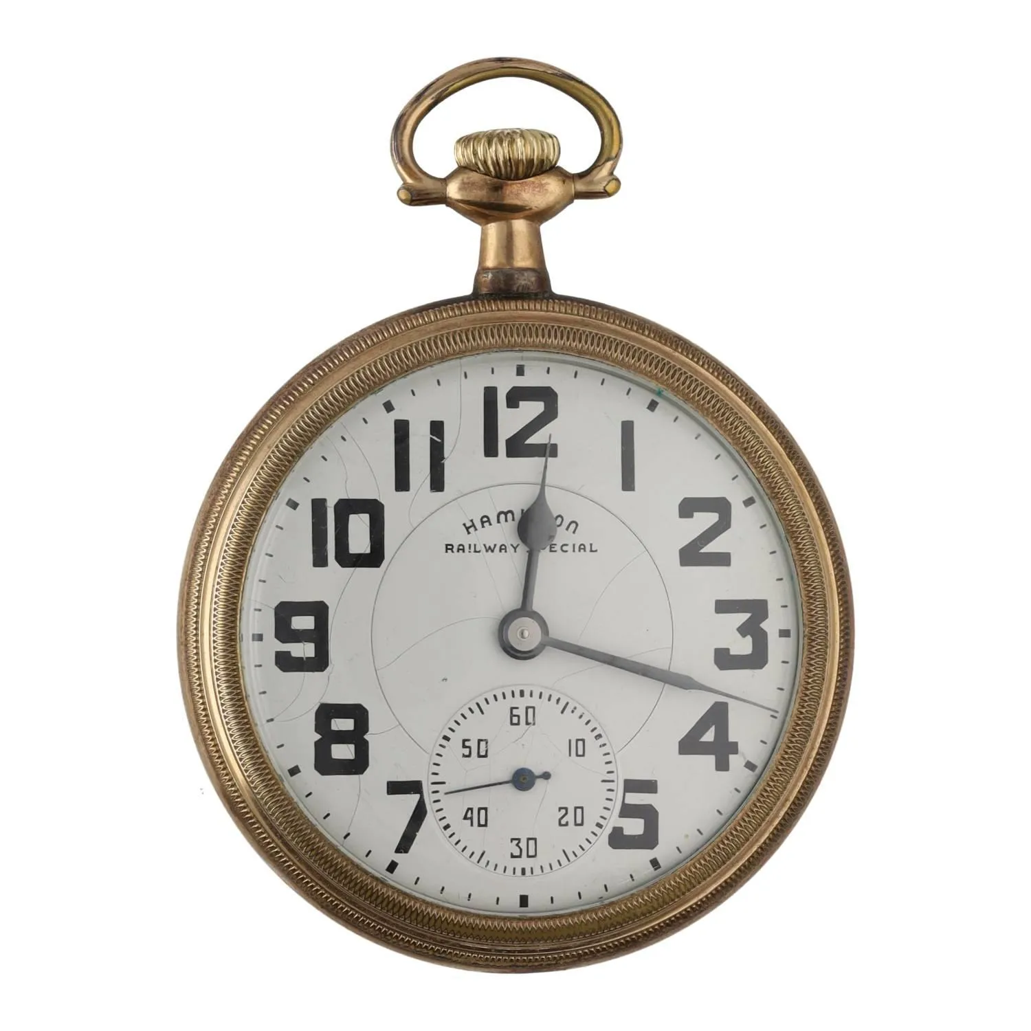 Hamilton Railway Special 51mm Gold-plated 1