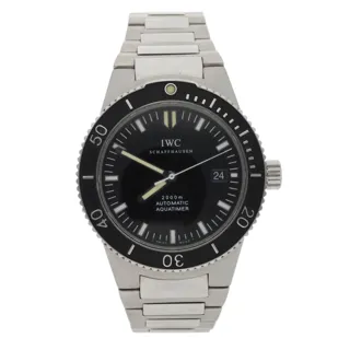 IWC GST Aquatimer IW3536 Stainless steel Black