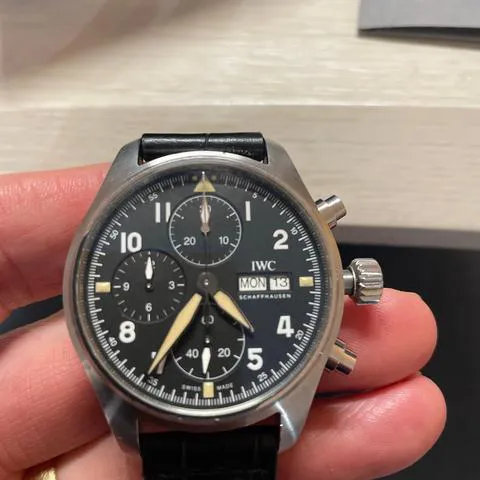 IWC Pilot IW387901 41mm Stainless steel Black 7