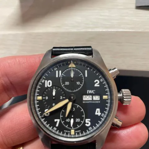 IWC Pilot IW387901 41mm Stainless steel Black 8