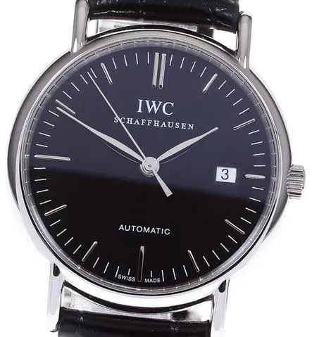 IWC Portofino Automatic IW356308 39mm Stainless steel Black