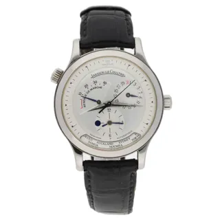 Jaeger-LeCoultre Master Control Geographic 142.8.92 Stainless steel Silver