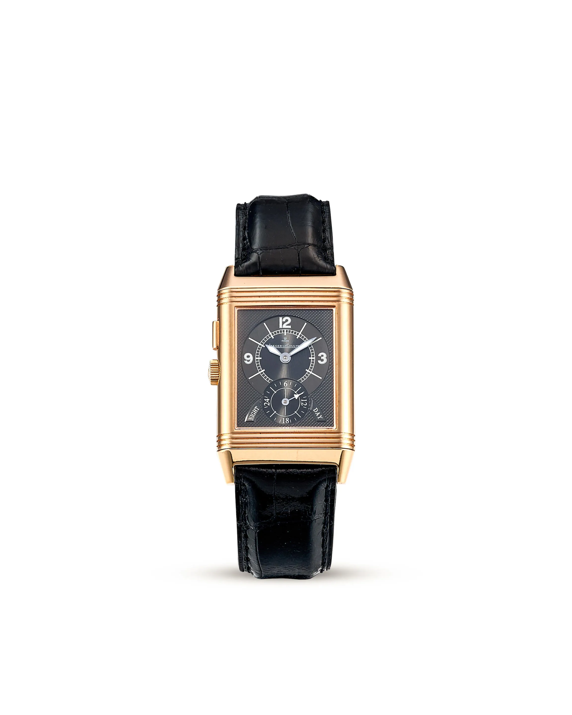 Jaeger-LeCoultre Reverso Duoface 272.2.54 26mm Rose gold Silver and grey 2