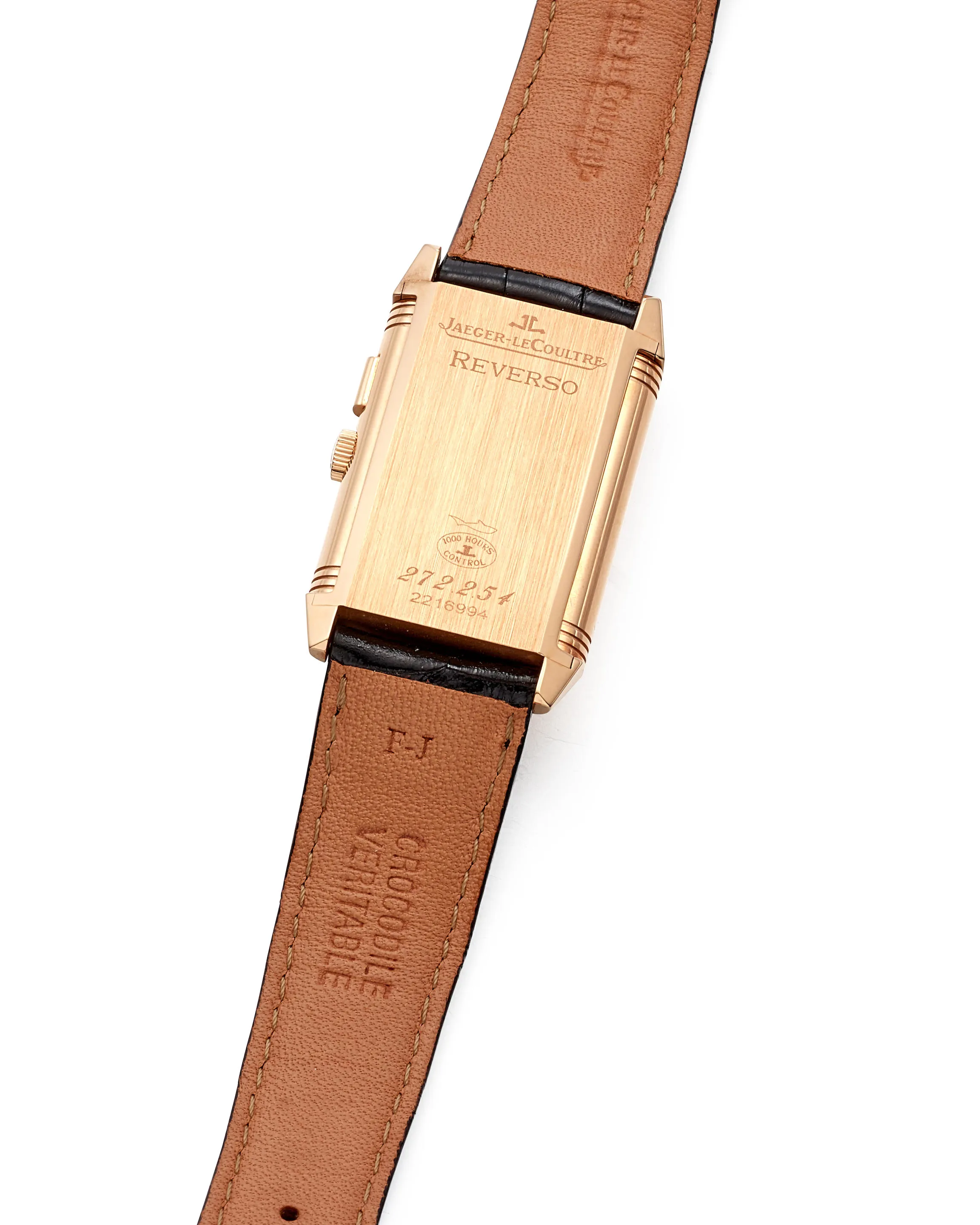 Jaeger-LeCoultre Reverso Duoface 272.2.54 26mm Rose gold Silver and grey 3