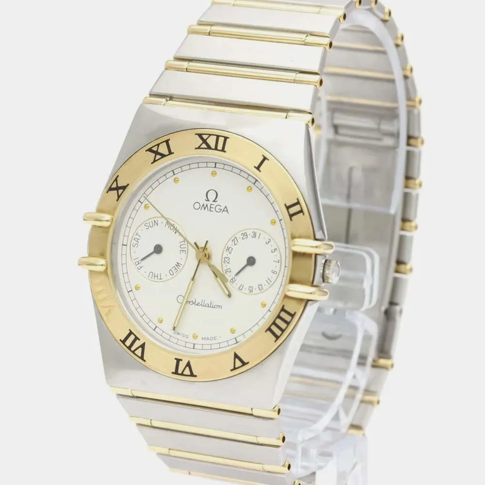 Omega Constellation 396.1070 33mm Yellow gold and stainless steel White