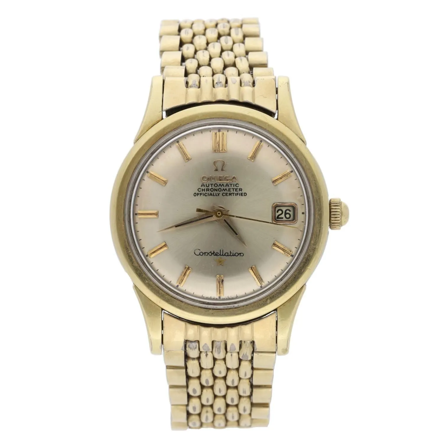 Omega Constellation 2943 5 SC 35mm Gold capped with steel Silver