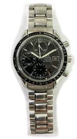 Omega Speedmaster Date 32105000 Stainless steel Black