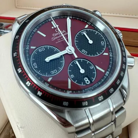 Omega Speedmaster Racing 326.30.40.50.11.001 40mm Stainless steel Red 2