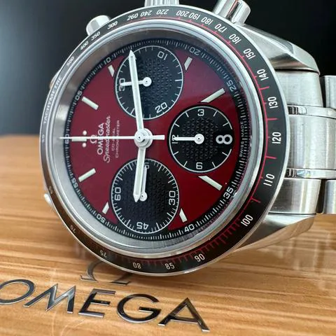 Omega Speedmaster Racing 326.30.40.50.11.001 40mm Stainless steel Red 9