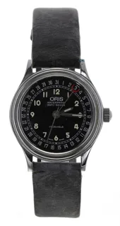 Oris Pointer Date 7285 Stainless steel Black