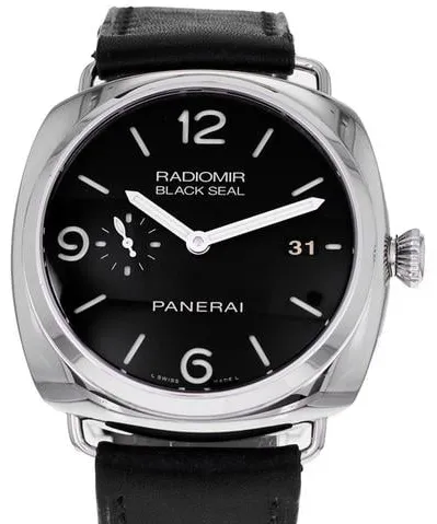 Panerai Radiomir Black Seal 3 Days Automatic PAM 00388 45mm Stainless steel Black