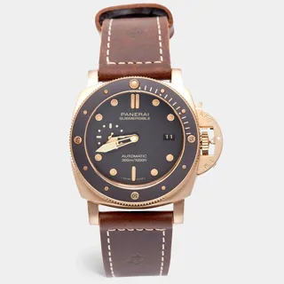 Panerai Submersible PAM 00968 Bronze Brown