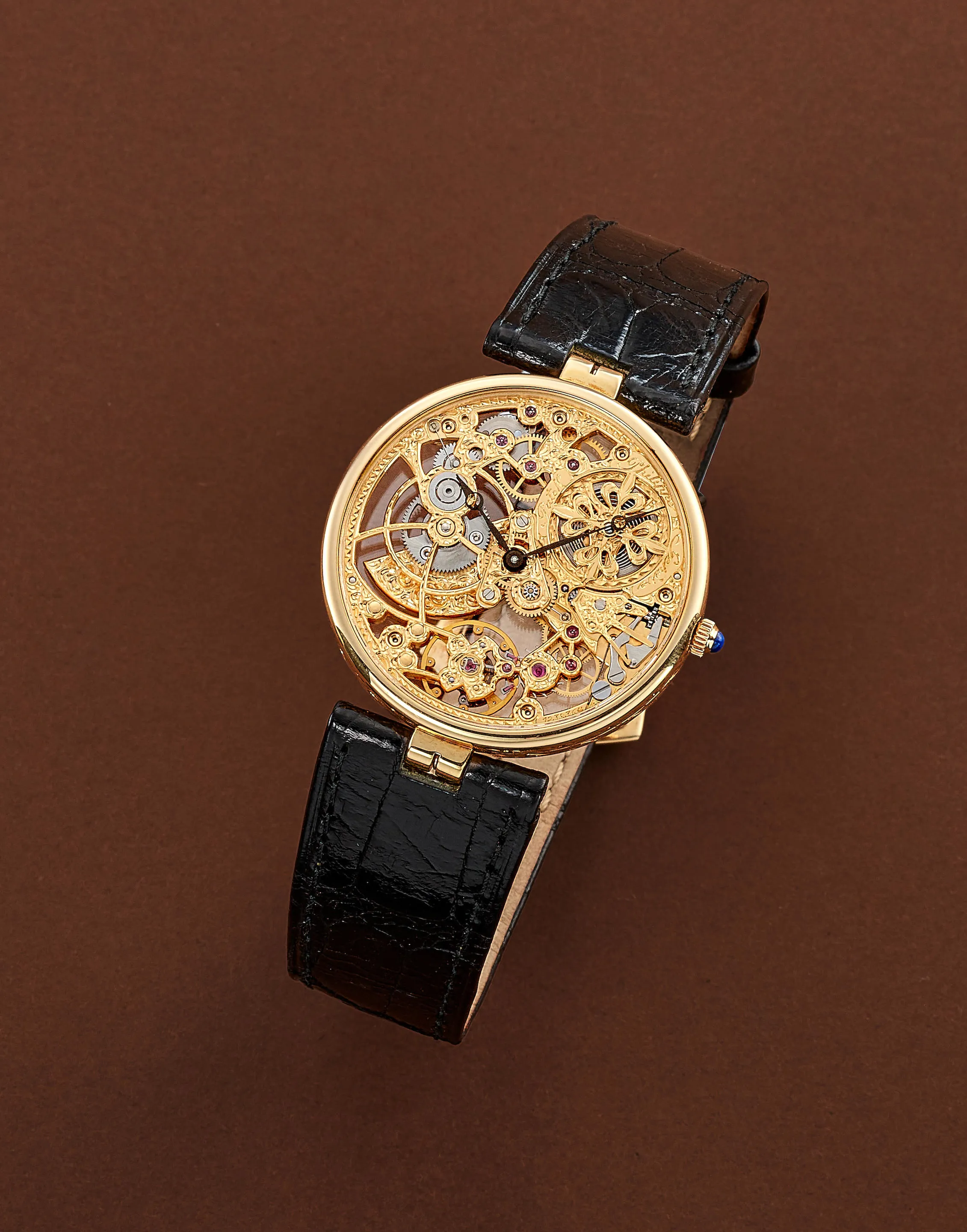 Patek Philippe 3878J-001 31mm Yellow gold Skeletonized 1