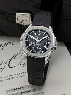 Patek Philippe Aquanaut 5164A Stainless steel Black