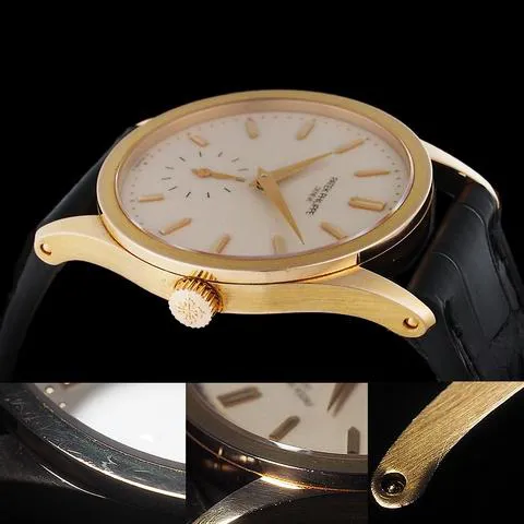 Patek Philippe Calatrava 3796R 30mm Rose gold White 4