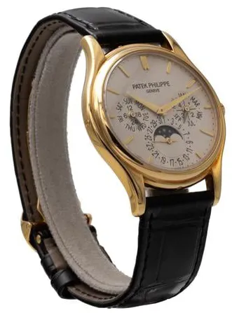 Patek Philippe Perpetual Calendar 5140J-001 37mm Yellow gold Black 5