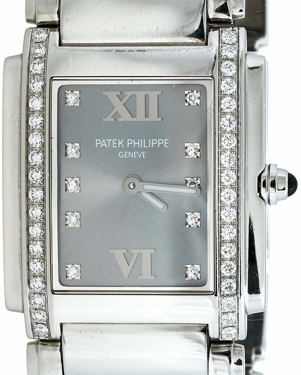 Patek Philippe Twenty~4 4910/10A-010 25mm Stainless steel Gray 2