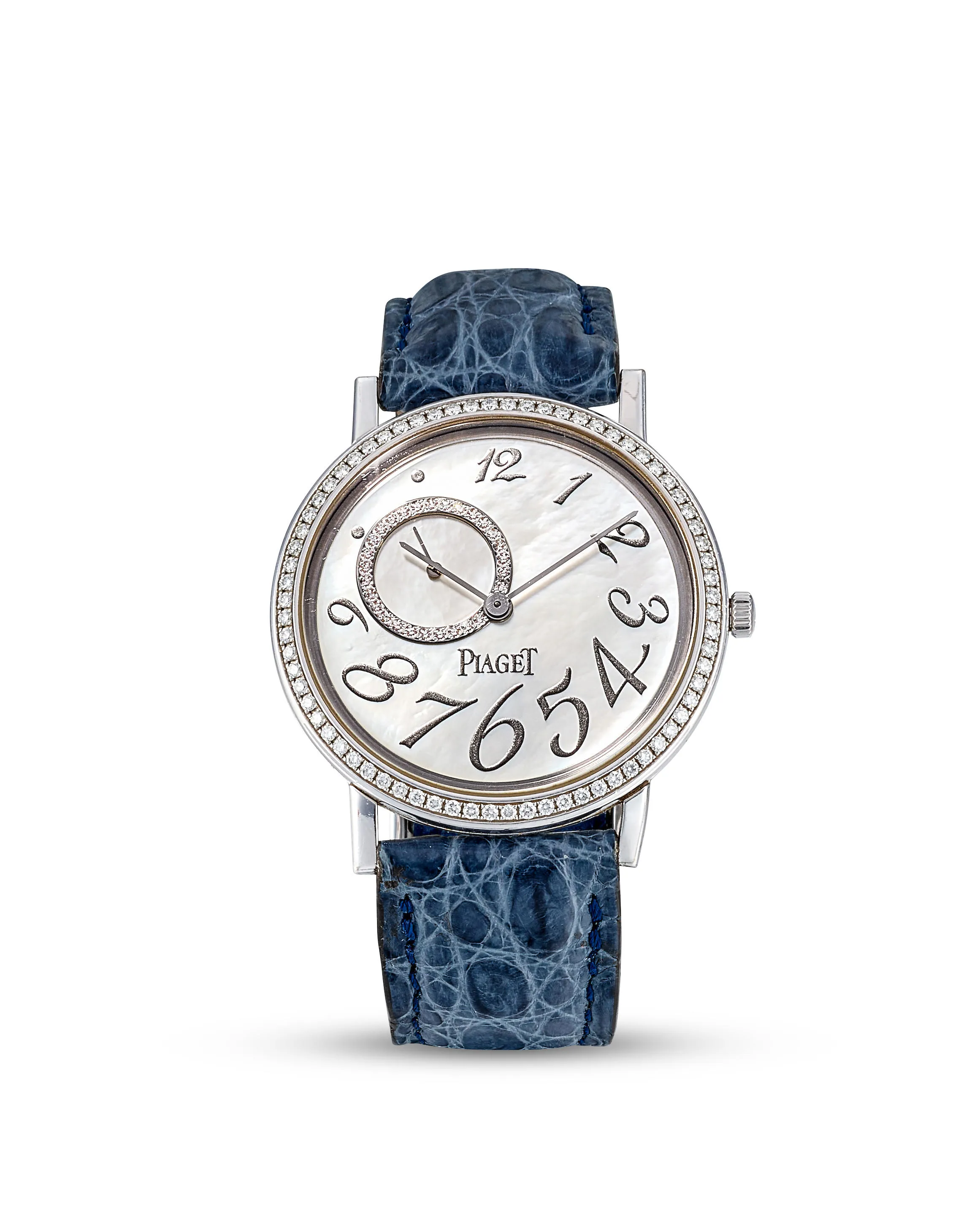 Piaget Altiplano P10346 34mm White gold and Diamond Mother-of-pearl and diamond