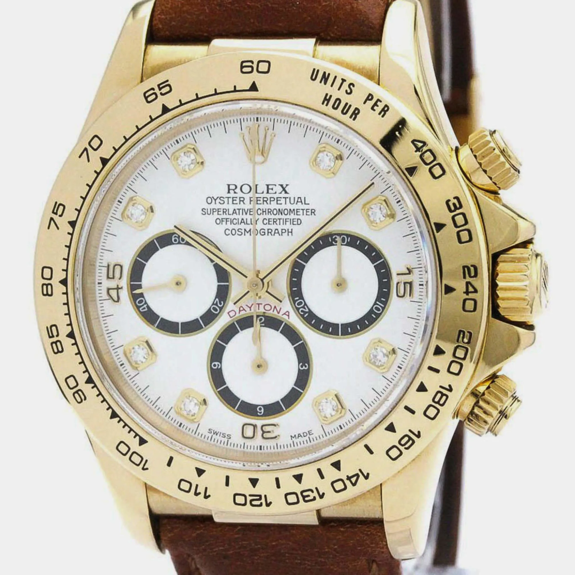 Rolex Daytona 16518G 40mm Yellow gold and 18k yellow gold