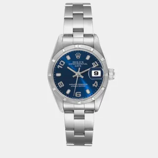 Rolex Oyster Perpetual 69190 Stainless steel Blue