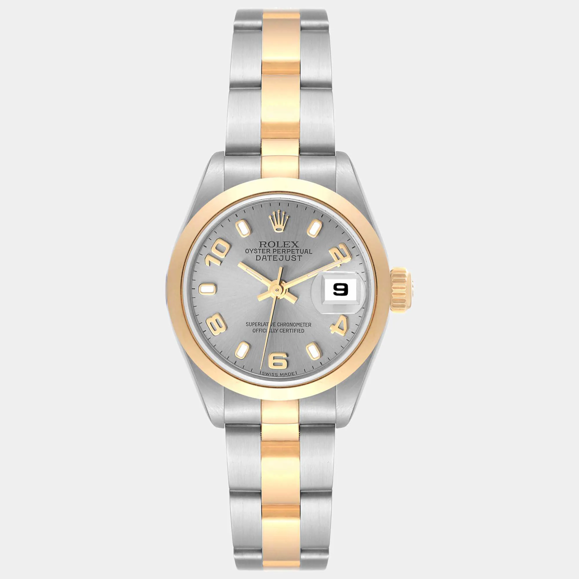 Rolex Datejust 69163 nullmm Yellow gold and stainless steel Gray