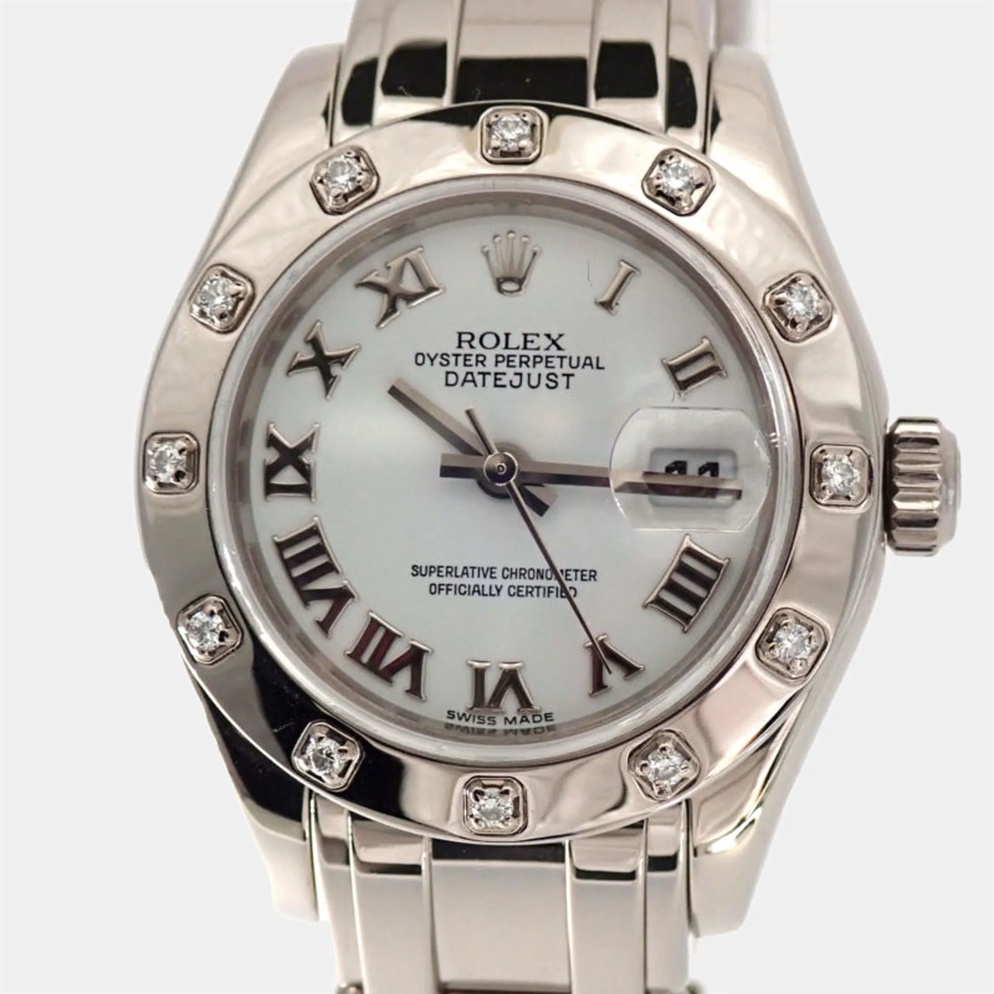 Rolex Lady-Datejust Pearlmaster 80319 29mm White gold