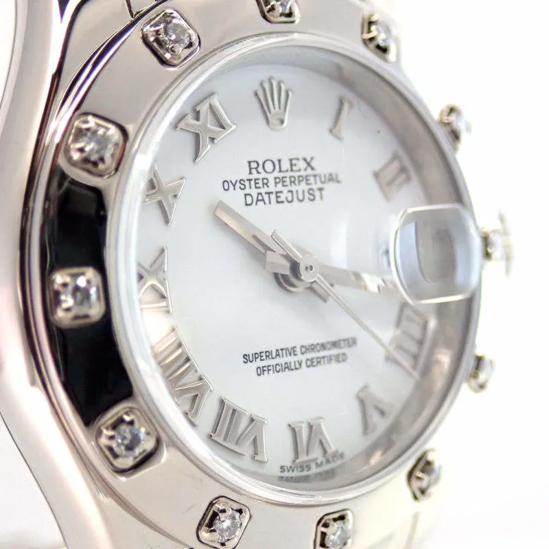 Rolex Lady-Datejust Pearlmaster 80319 29mm White gold 4