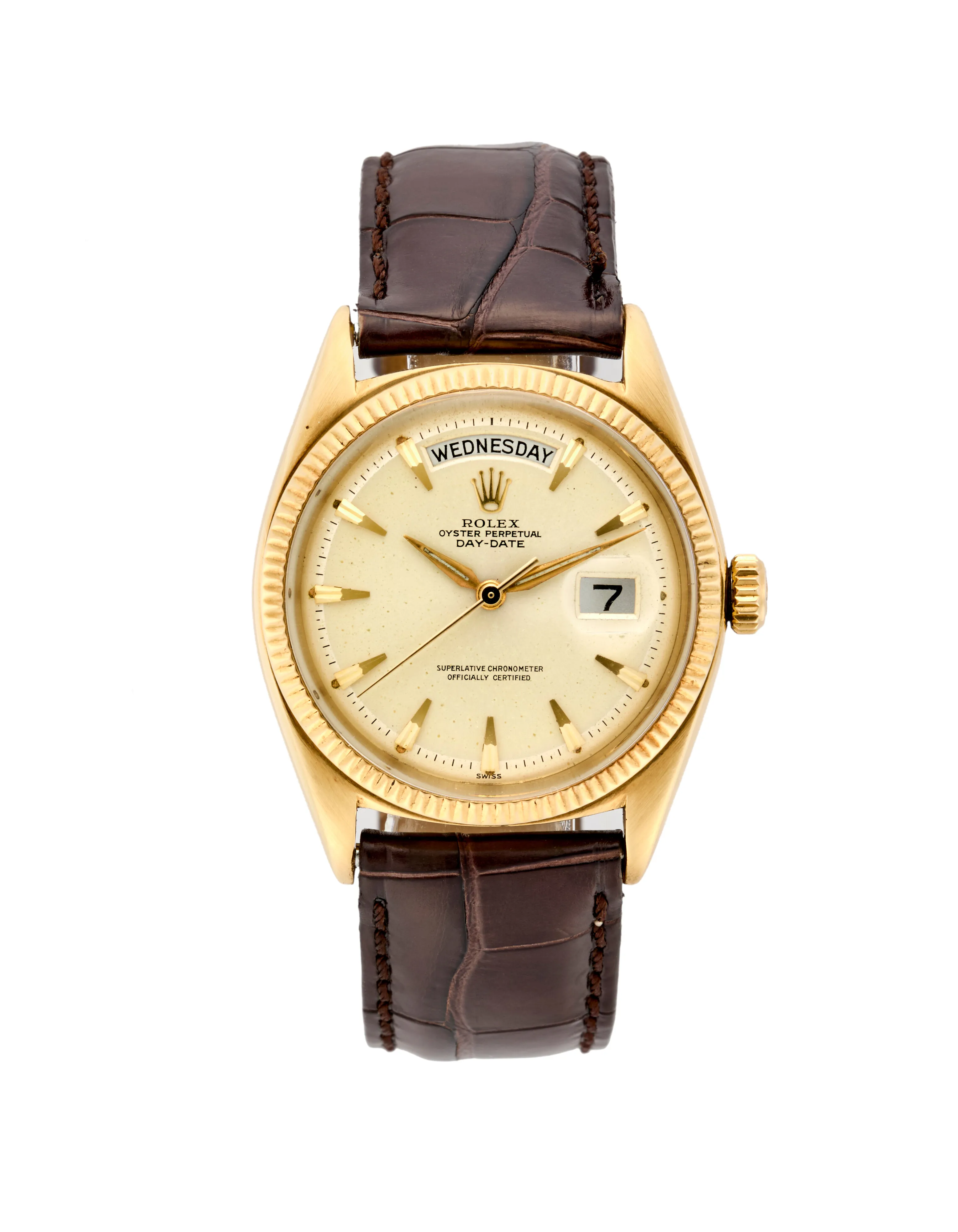 Rolex Day-Date 36 1803 36mm Yellow gold Mustard