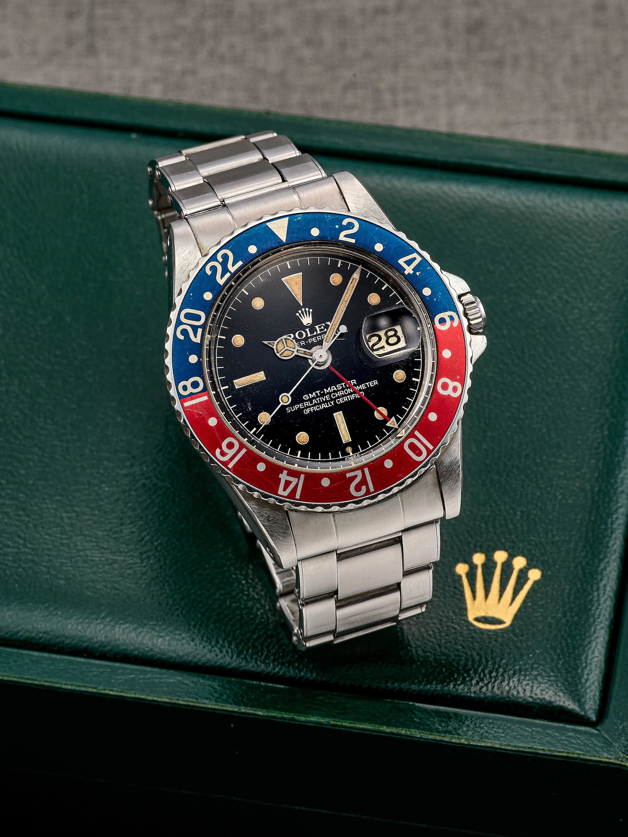 Rolex GMT-Master 1675 39mm Stainless steel Black