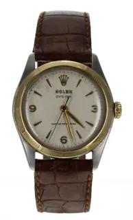 Rolex Oyster 6083 Yellow gold and Stainless steel Silver