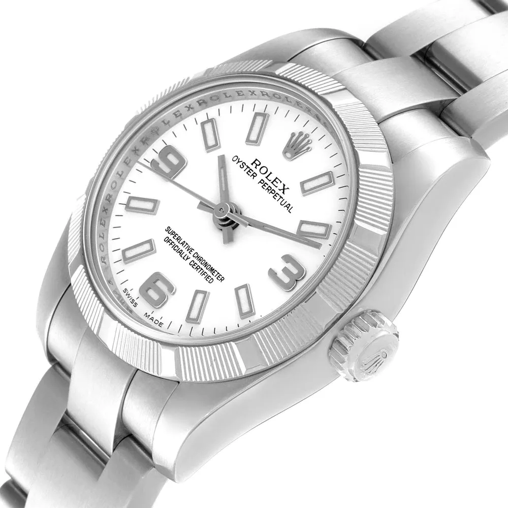 Rolex Oyster Perpetual 176210 26mm Stainless steel White 1