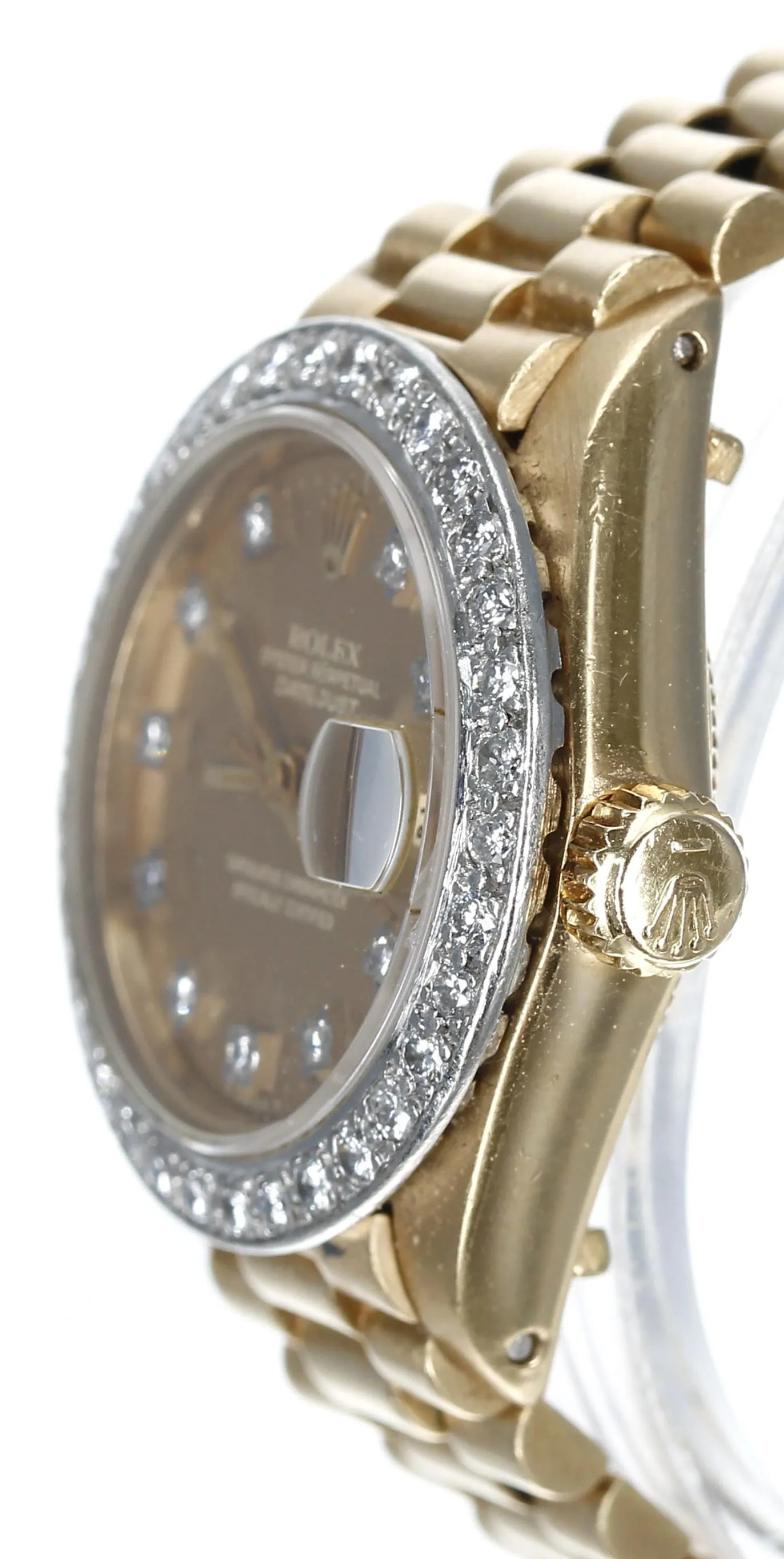 Rolex Datejust 6917 26mm Yellow gold and diamond-set Champagne 2
