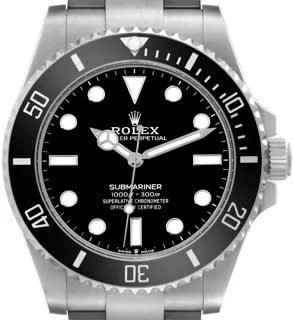 Rolex Submariner 124060 Stainless steel Black