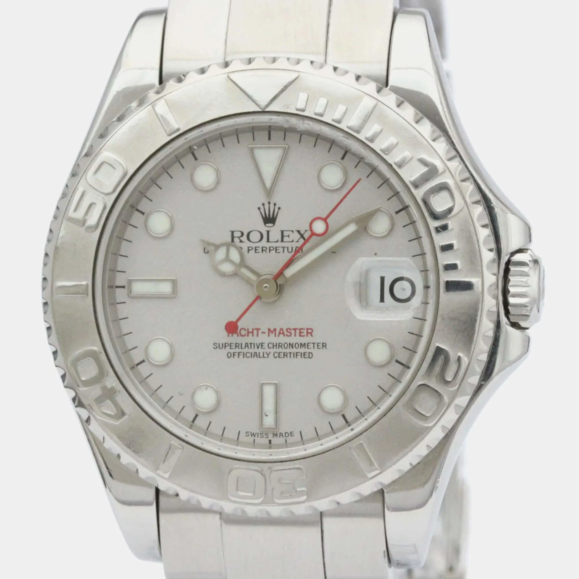 Rolex Yacht-Master 168622 35mm Platinum and Stainless steel