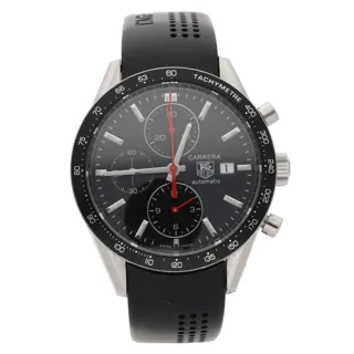 TAG Heuer Carrera CV2014-0 Stainless steel Black