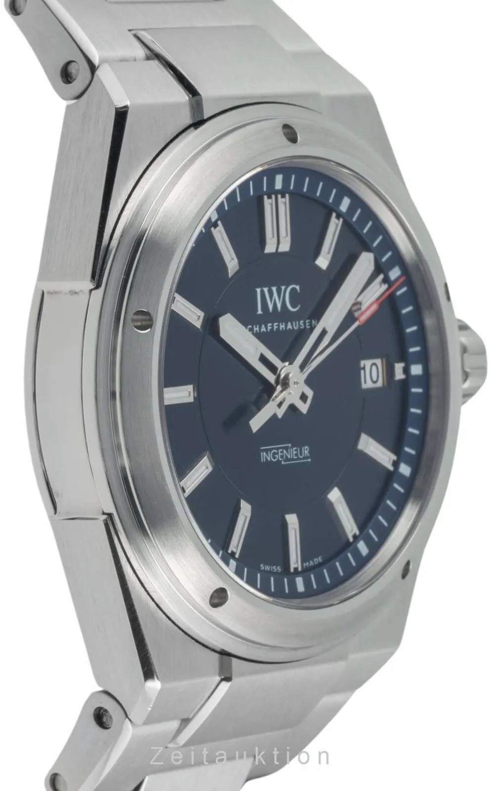 IWC Ingenieur IW323909 40mm Stainless steel Blue 6
