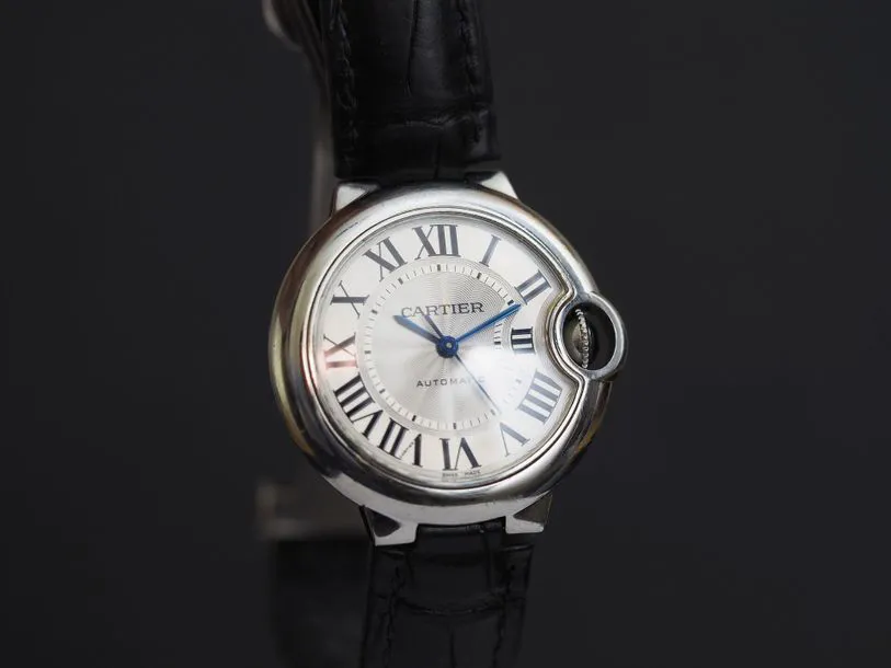 Cartier Ballon Bleu 3489 33mm Stainless steel Silver