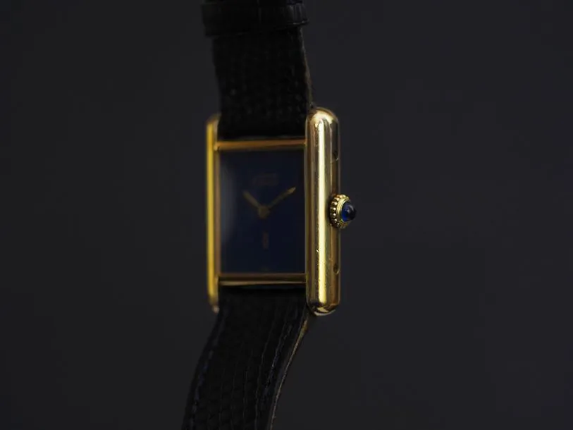 Cartier Tank Must 20mm Vermeil Lapis lazuli 2