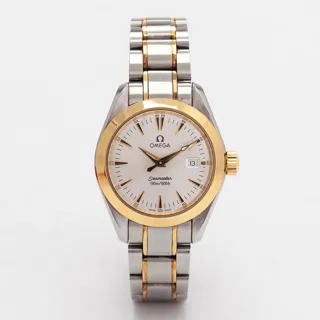 Omega Aqua Terra Yellow gold and Stainless steel